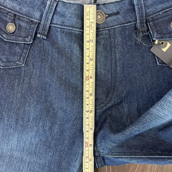 NWT Buffalo David Bitton Gallia Mid Rise Flare Jeans Women's 27 x 33 Dark Wash - Picture 12 of 14